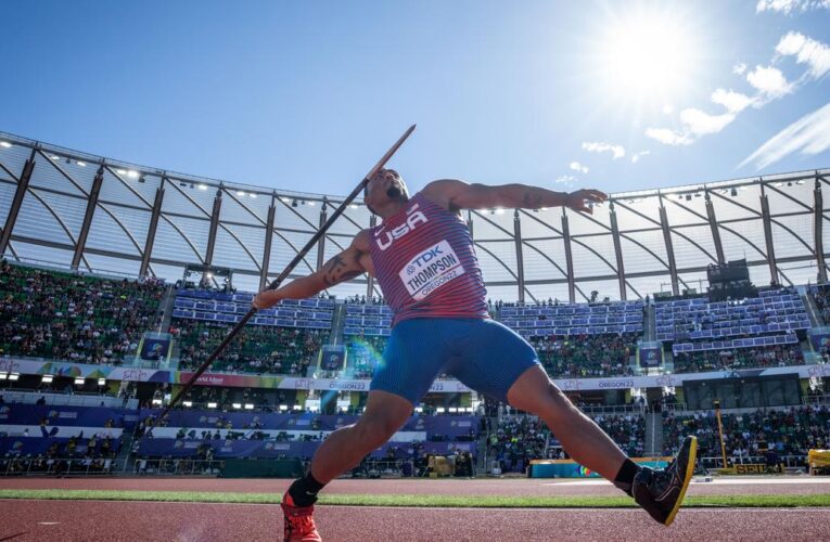 “Can I throw that stick thing?”: How Curtis Thompson found javelin by accident