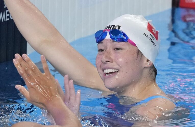 Defending 200m freestyle champ Haughey out of World Aquatics Championships with injury