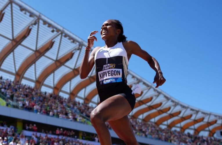 Faith Kipyegon says a woman will run a sub-four minute mile