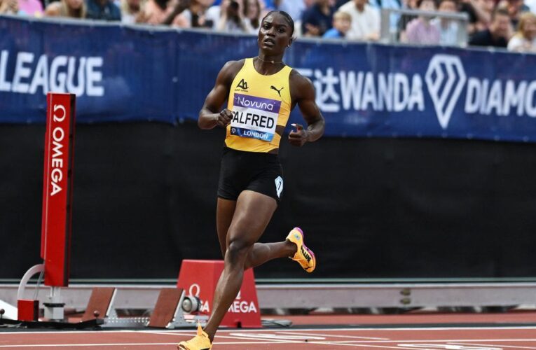 Olympic 100m champion Alfred to miss Diamond League meets