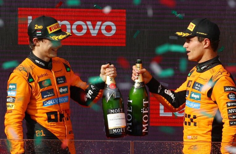 F1 Hungarian Grand Prix: Norris holds off Piastri for win; Leclerc stumbles to fourth