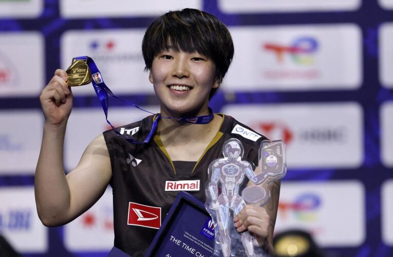Japan’s Yamaguchi cruises to third badminton world title