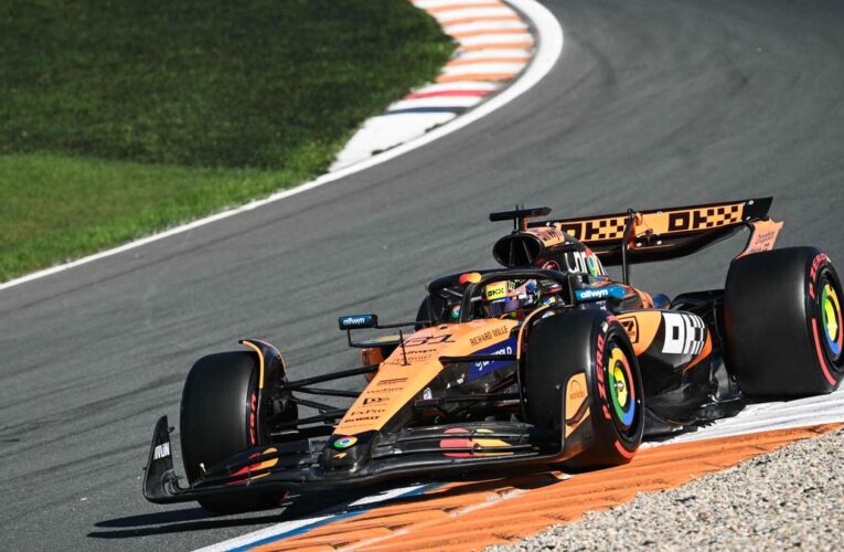 F1 Dutch Grand Prix: Oscar Piastri takes fifth pole of season at Zandvoort