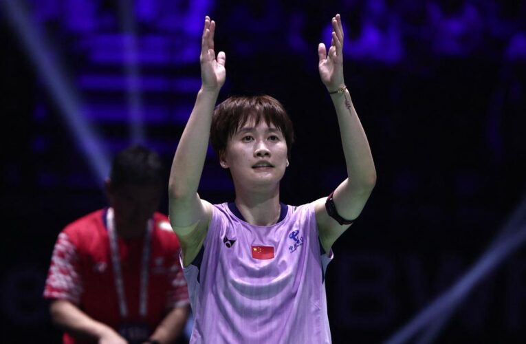 Chen stuns top seed An, sets up BWF World Championships final with Yamaguchi