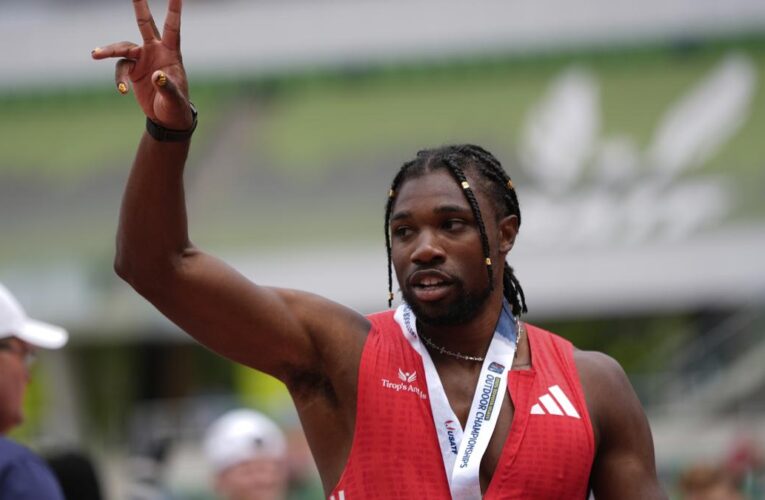 Noah Lyles ’super excited’ about upcoming world title defences