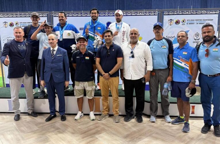 Indian shooters top Asian Championships tally with 50 gold medals