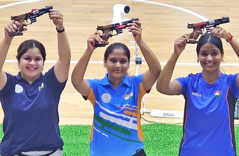 Asian Shooting Championships: Neeru wins women’s gold; India sweep women’s junior event