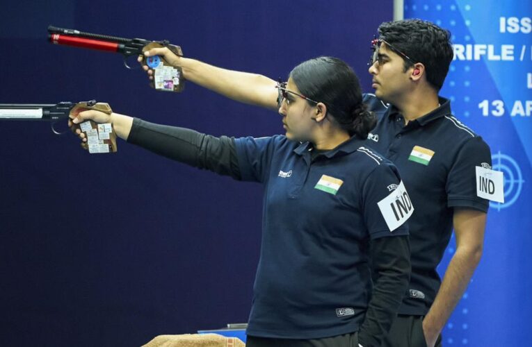 Asian Shooting Championship: Suruchi-Saurabh win mixed team bronze
