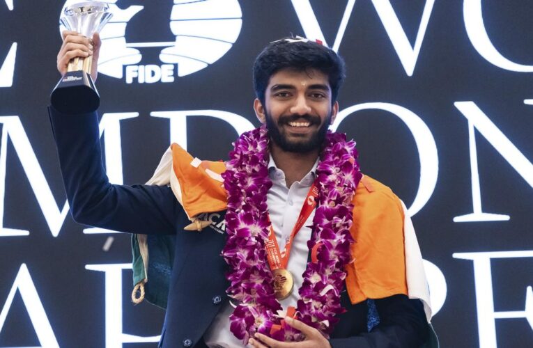 D Gukesh on being World Chess Champion: I just wanted it more than anybody else