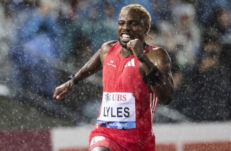 Rain no obstacle, Lyles insists ahead of Diamond League Final showdown against Tebogo