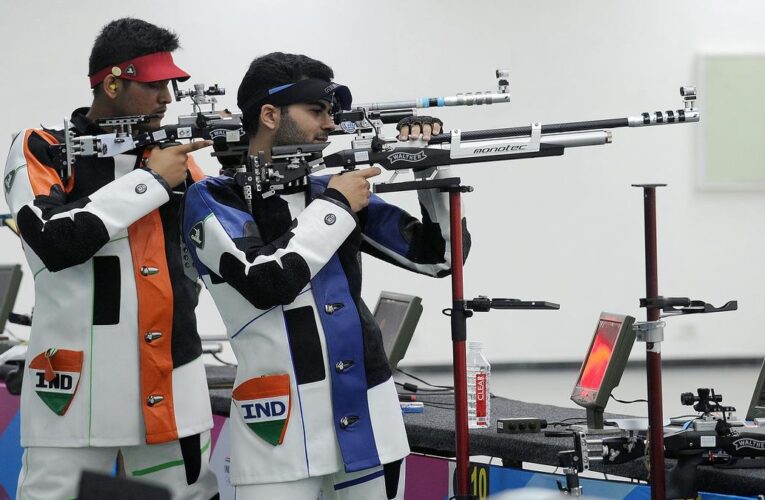 Asian Shooting Championships 2025: Arjun, Rudrankksh, Kiran clinch team gold in men’s 10m Air Rifle; Mansi wins gold in junior women’s Skeet