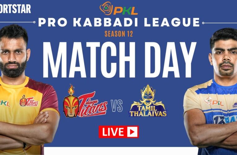 Telugu Titans vs Tamil Thalaivas LIVE score, PKL 2025: New season of Pro Kabaddi League begins in Visakhapatnam