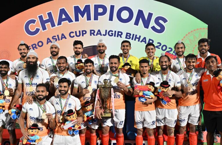 India beats Korea to win Asia Cup, seals World Cup 2026 berth