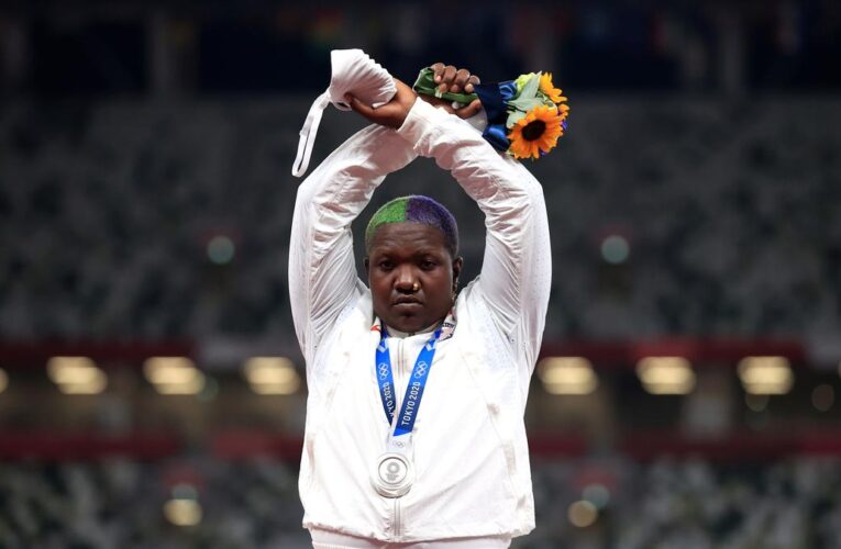 US shot-putter Saunders suspended for whereabouts failures