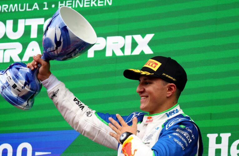 F1: Hadjar wants to keep broken trophy despite gifts of glue