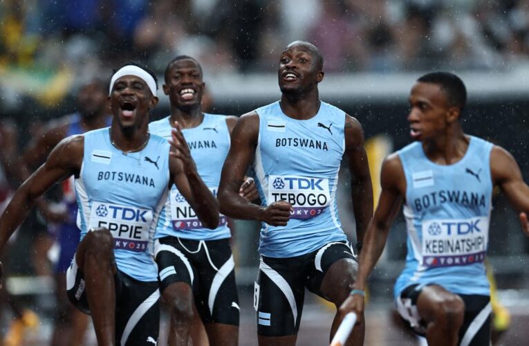 Botswana declares public holiday to celebrate world relay win