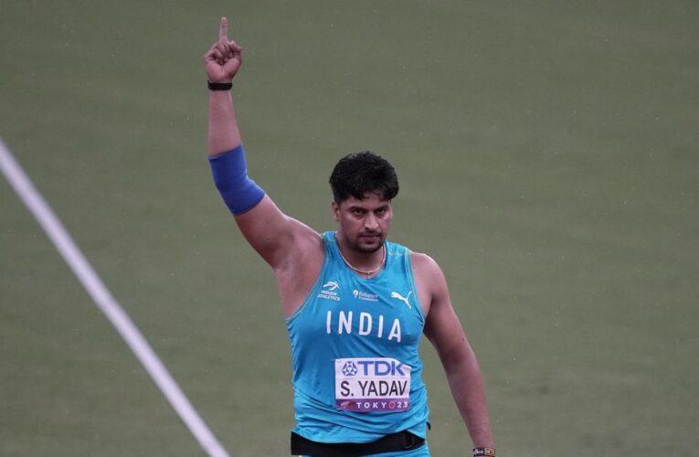 Sachin Yadav finishes fourth in javelin throw final at World Athletics Championships 2025; Pooja fails to make final in 800m