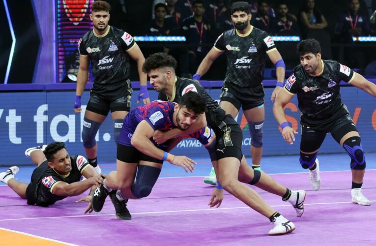 Watch PKL 2025 Highlights: Gujarat Giants starts Chennai leg with win, Dabang Delhi steals last-gasp win over Haryana Steelers