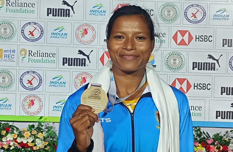 National Open Athletics Championships: Bhairabi continues to shine on return with gold in women’s triple jump