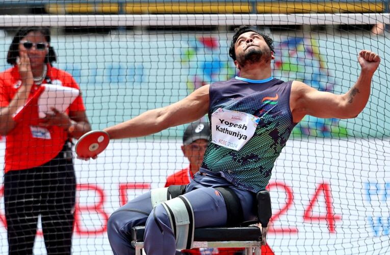 World Para Athletics Championships 2025: Yogesh Kathuniya wins silver in men’s discus F56 event