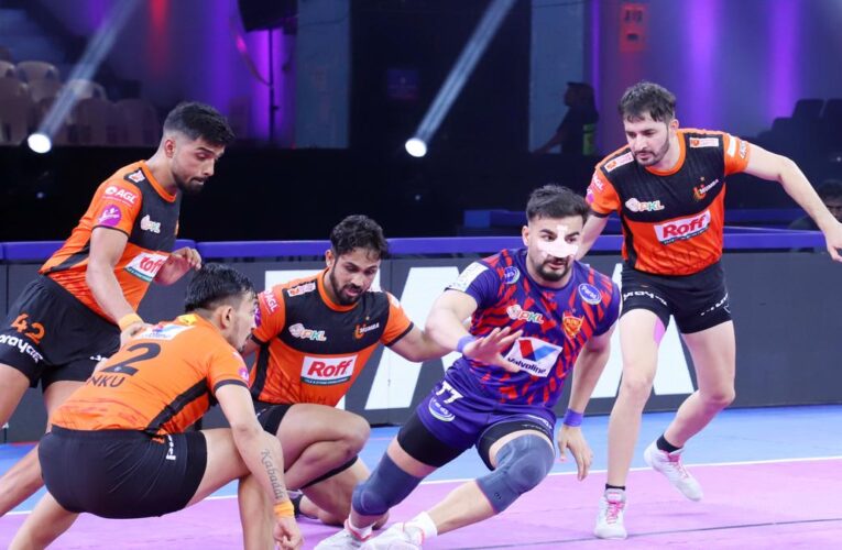 Watch PKL 2025 Highlights: UP Yoddhas sneaks tiebreaker victory over Bengaluru Bulls; Ashu scores 23 points as Dabang Delhi K.C. thrashes U Mumba