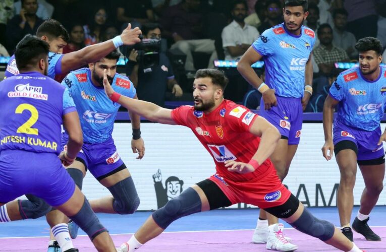 Watch PKL 2025 Highlights: Ashu-powered Dabang Delhi beats Bengal Warriorz; Nitin gets Golden Raid in Gujarat Giants vs Jaipur Pink Panthers