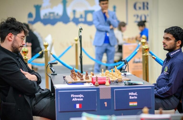 FIDE Grand Swiss 2025: Nihal Sarin defeated by Alireza Firouzja; Praggnanandhaa, Gukesh, Vaishali held to draws