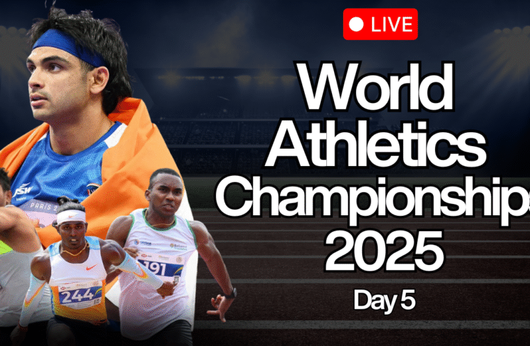 Neeraj Chopra LIVE updates, World Athletics Championships Day 5: Chithravel, Aboobacker in triple jump action; streaming info