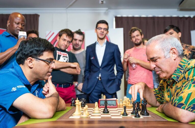 Clutch Chess Legends match: Kasparov grabs early lead against Anand