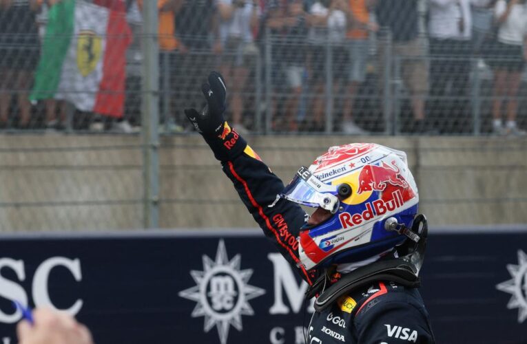 F1: Verstappen earns US Grand Prix sprint win after McLaren title leaders crash out on 1st lap
