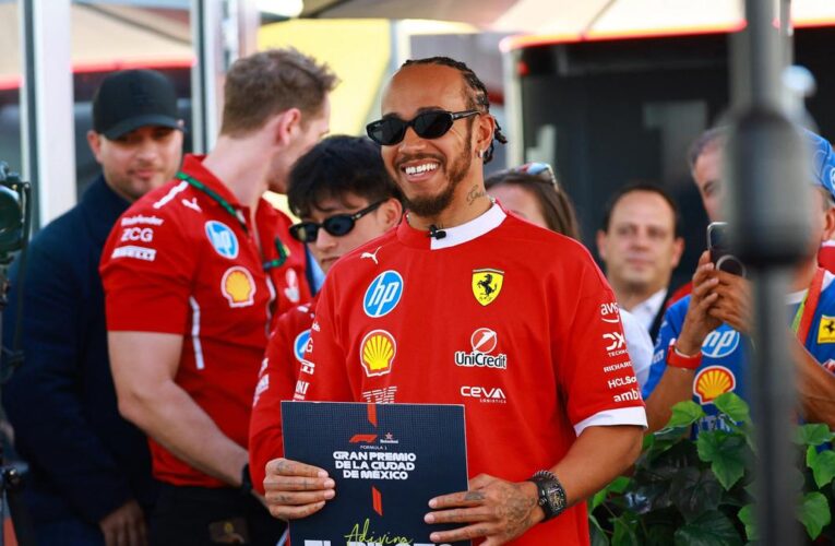 F1: Lewis Hamilton hopes Ferrari can recapture Mexico magic