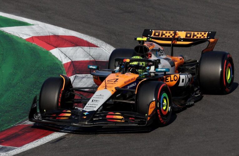 Mexico City Grand Prix: McLaren’s Norris takes stunning pole ahead of both Ferraris