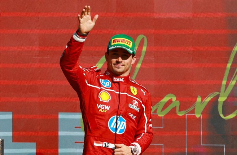 Mexico City Grand Prix: Leclerc relieved after being saved by Safety Car for second-place finish