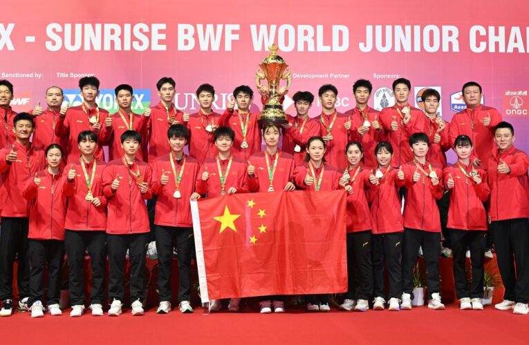 China settles old scores with Indonesia, clinches BWF World Junior Mixed Team Championships