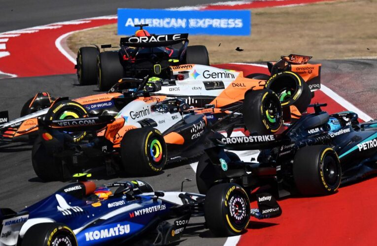 US Grand Prix: Piastri says collision with Norris just a racing incident