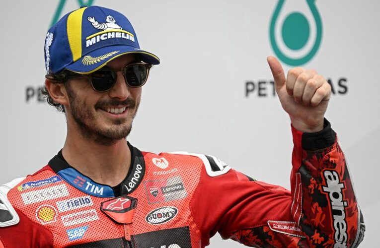 Malaysia MotoGP: Francesco Bagnaia seals third consecutive pole at Sepang