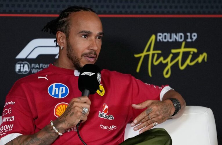 From allergy to prancing horse: Lewis Hamilton eyes equestrian future