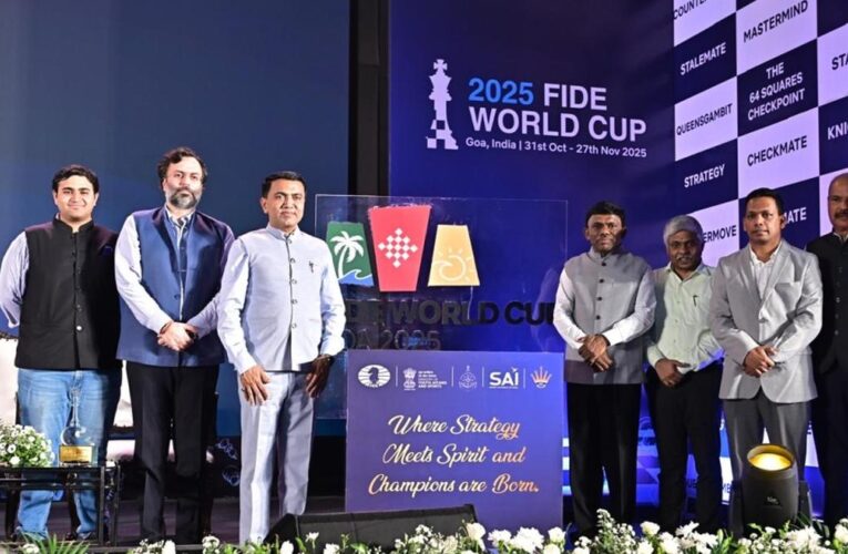 FIDE Chess World Cup logo, anthem by Daler Mehndi unveiled in Goa