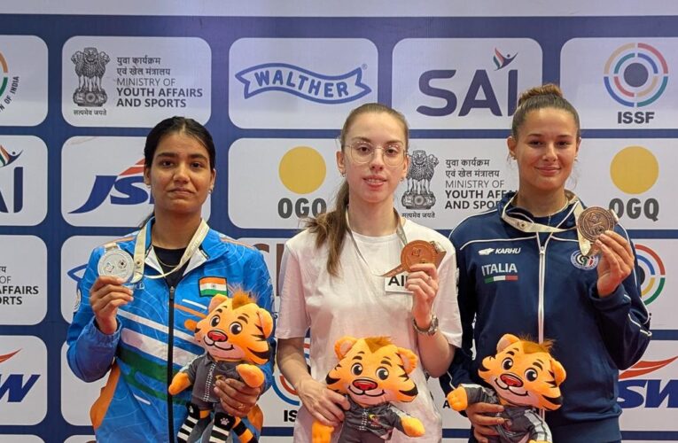 India finishes ISSF Junior World Cup campaign as table-topper with 19 medals