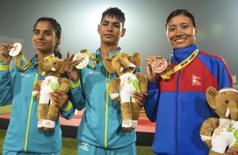 India wins seven gold medals on Day 2 of South Asian Athletics Championship 2025