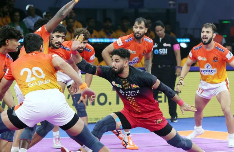Watch PKL 2025 Highlights: Puneri Paltan defeats Bengaluru Bulls in tiebreak thriller; U Mumba thrashes Gujarat Giants