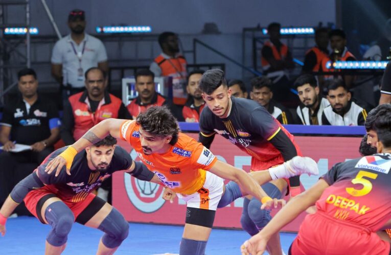 Puneri Paltan vs Jaipur Pink Panthers, Gujarat Giants vs Bengal Warriorz LIVE streaming info: Where to watch Shadloui vs Devank?