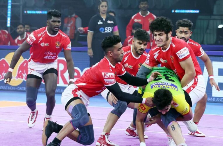 Watch PKL 2025 Highlights: Gujarat Giants beats Patna Pirates; UP Yoddhas edges past Tamil Thalaivas