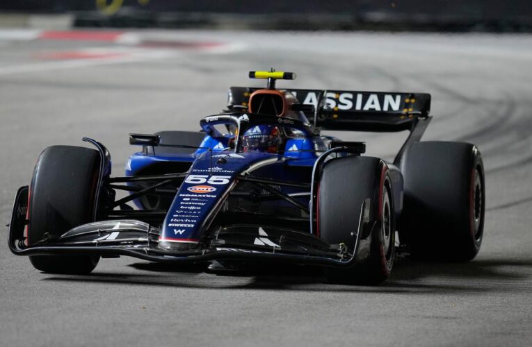 F1: Both Williams cars disqualified from Singapore GP qualifying for technical breach