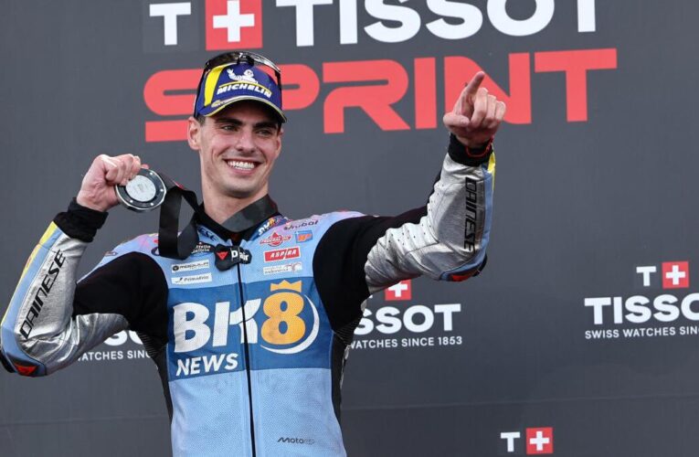 MotoGP: Aldeguer wins Indonesia Grand Prix as Marquez, Bezzecchi crash