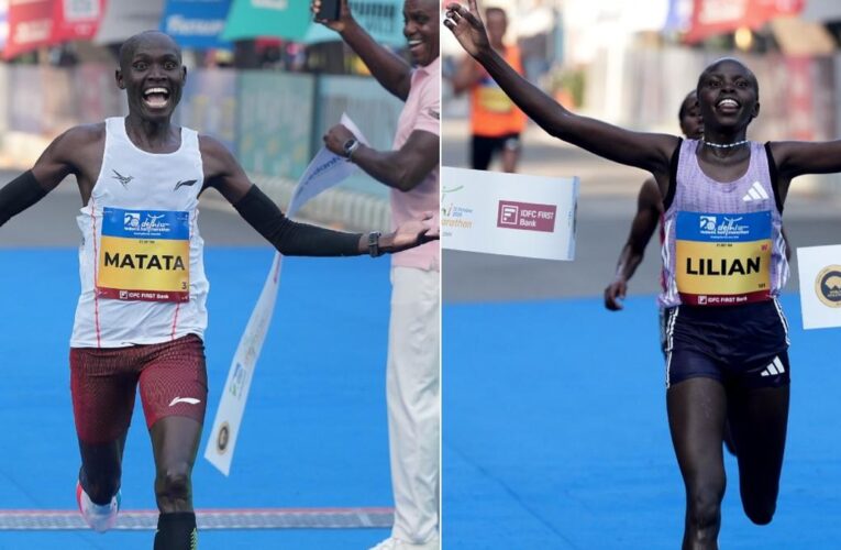 Delhi Half Marathon 2025: Kenyans Matata, Rengeruk win elite races