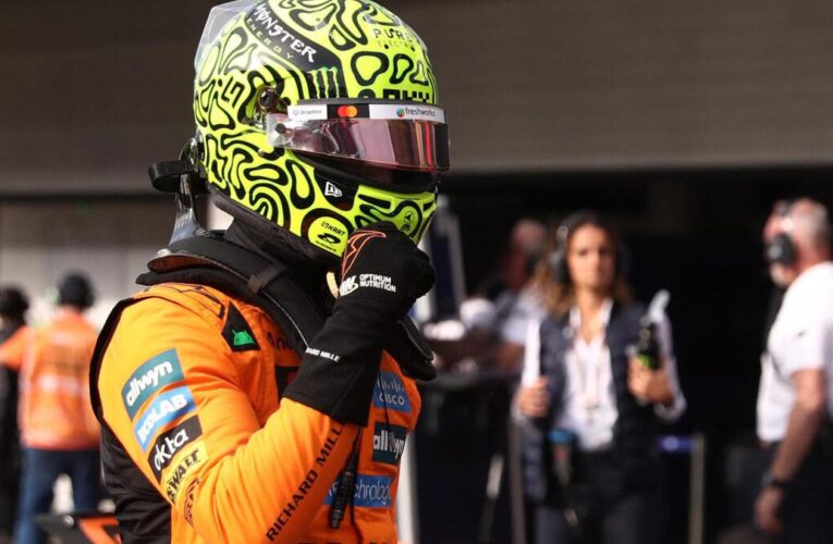 Lando Norris stretches lead after Piastri crashes in Sao Paulo sprint