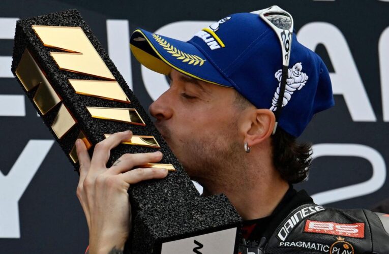 MotoGP: Bezzecchi claims win in Valencia in season-ending race