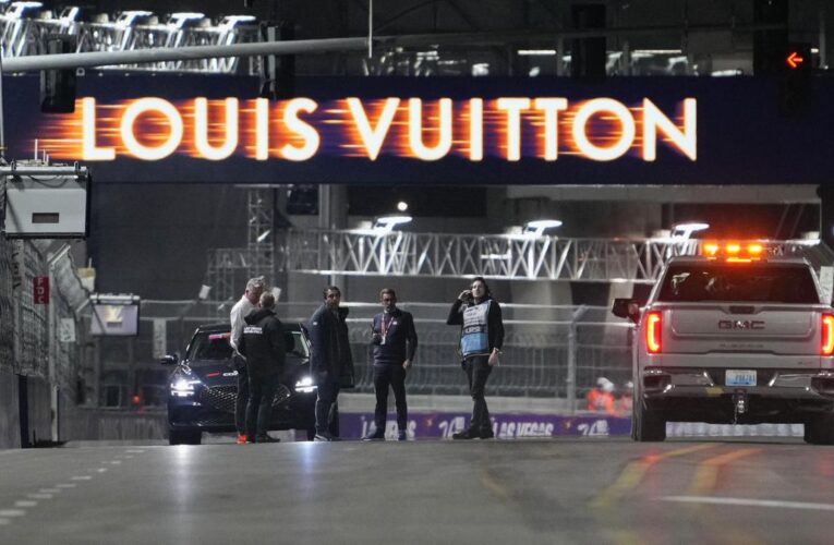 F1: Manhole covers welded down after disrupted Las Vegas practice session 