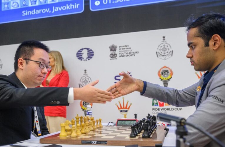 Chess World Cup: Arjun draws first quarterfinal game against China’s Wei Yi